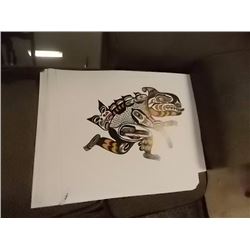 NATIVE PRINT - 4 PER LOT