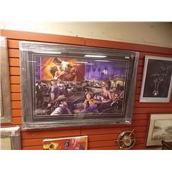 FRAMED PRINT - AT THE THEATER - ELVIS AND MORE
