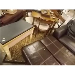AREA CARPET - 9 X 6' - GREEN SWIRL PATTERN