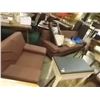 Image 1 : RETRO ROSE COLOR SOFA AND CHAIR