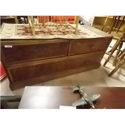 BIRDS EYE MAPLE DRAWERS -BASE FOR VINTAGE WARDROBE 3 DRAWERS