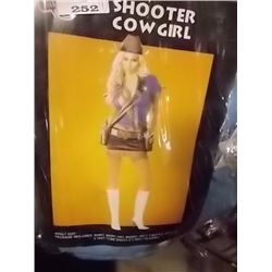 COSTUME - NEW - SHOOTER COW GIRL