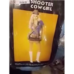 COSTUME - NEW - SHOOTER COW GIRL