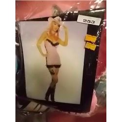 COSTUME - NEW - PINK COW GIRL