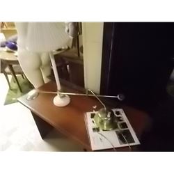 VINTAGE TALL TABLE LAMP - WHITE - 2 TTL