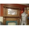 Image 1 : FIRE PLACE MANTLE WITH MIRROR