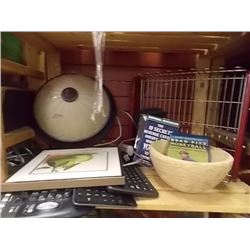 SHELF LOT - KEYBOARDS  LIGHTS AND MORE