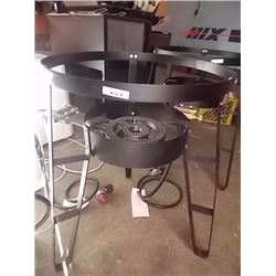 NEW HIGH PRESURE ROUND DOUBLE BURNER - 27" TALL- - 704841