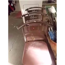 DINING CHAIRS FOR ROBINS DONUTS- 3 TTL