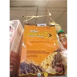 RAW ORGANIC FOOD BARS - CHOCOLATE CHIP