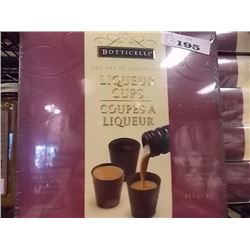 BOTTICELLI CHOCOLATE LIQUEREUR CUPS  - 12 bxs/lot C