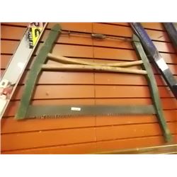 VINTAGE CROSS CUT SAW