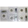 Image 2 : Australia, Five Cents, 1999, 2000, 2001, 2002, 2003 PCGS MS66-MS67 (5 coins)
