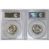 Image 2 : Australia, Ten Cents, 1969 PCGS MS67, 1970 PCGS MS66 (2 coins)