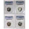 Image 1 : Australia, Ten Cents, 2002, 2003, 2004, 2005 PCGS MS67-MS68 (4 coins)