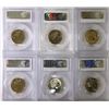 Image 2 : Australia, One Dollar, 2008 commemoratives PCGS MS65-MS66 (6 coins)