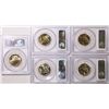 Image 2 : Australia, One Dollar, 2009 commemoratives PCGS MS65-MS66 (5 coins)