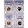 Image 1 : Australia, Two Dollars, 2007-2010 PCGS MS66-MS67 (4 coins)