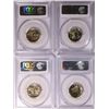 Image 2 : Australia, Two Dollars, 2007-2010 PCGS MS66-MS67 (4 coins)