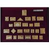Image 1 : The Canadian Silver Stamp Collection - Large locking case (with key) containing description card, fe