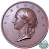 Image 3 : Large Bronze Medal Struck by the City of London to Commemorate the Arrival of Princess Alexandra of 