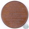 Image 2 : Rare Copper Medallion Commemorating the Inauguration of the Monument Mariette on July 16th 1882. Fra