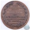 Image 2 : 1958 Montreal Quebec Copper Medallion awarded to Monique Valade. Medallion features a beehive on the