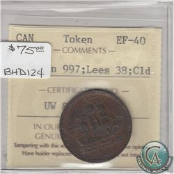 Token Breton 997; Lees 38 ICCS Certified EF-40 (Cleaned)