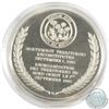 Image 2 : Sterling Silver Medal Commemorating the Year Northwest Territories joined the Confederation. 45 mm i