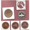 Image 2 : Lot of 5 Canadian Numismatic Association (now Royal Canadian Numismatic Association Medals—1962 CNA-