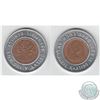 Image 1 : 1966 is Ogilvy's 100th Year Good Luck 1-cent Token. 32 mm in diameter.