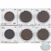 Image 1 : 6x Canada Bank Tokens: LC-8C, LC-9D, PC-2B, PC-1B1, 1854 & PC-6D. 6pcs