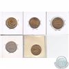 Image 2 : 5x Group Lot of Gaming and Transportation Tokens. 5pcs