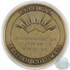 Image 1 : 2008 William R. Bennett Bridge Kelowna BC Commemorative Medal. 39 mm in diameter.
