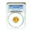 Image 1 : 1907 $2.50 Liberty GOLD Quarter Eagle PCGS MS63