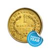 Image 1 : $1 Gold Type 1 UNC