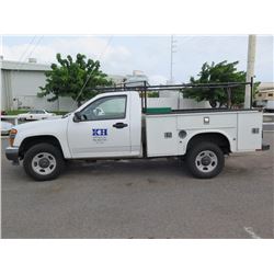 2012 Chevrolet Colorado Utility Truck - Lic. 959 TTV -30,675 Miles