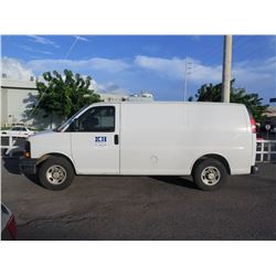 2007 Chevrolet Express 2500 Utility Van - Lic. 541 TSF 77,369 Miles -WITH CONTENTS