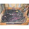 Image 2 : Large Wooden Box of Insulated Wire  Wiring - Various Gauges, Types, Lengths