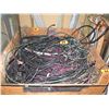 Image 2 : Large Wooden Box of Insulated Wire  Wiring - Various Gauges, Types, Lengths