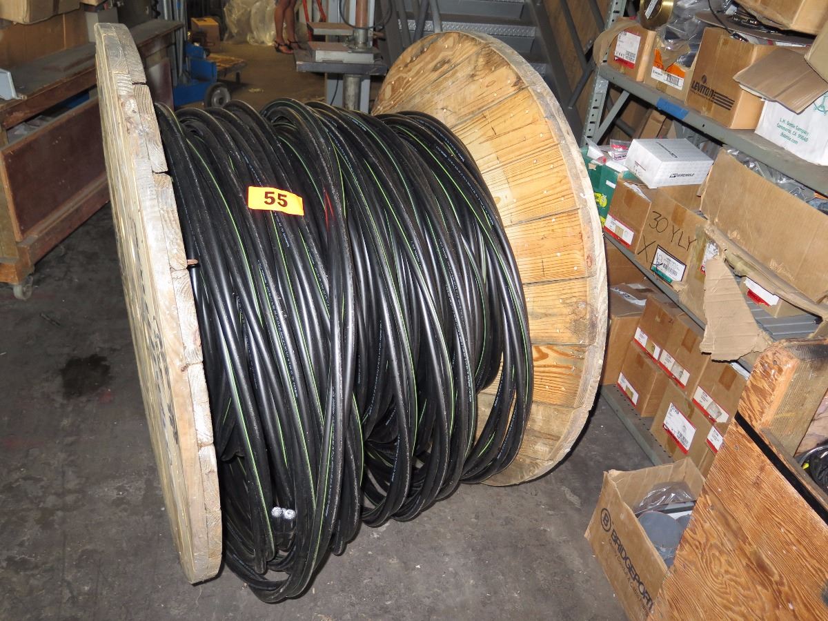 Large Spool Of Insulated Wiring Southwire 350 KCMIL AL TYPE USE 2 large-spool-of-insulated-wiring-southwire-350-kcmil-al-type-use-2