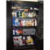 Image 1 : Metal Storage Cabinet (6'X3') w/Misc. Spray Paint, Anti-Rust Products, Motor Oil, Shop Vac, etc.