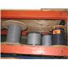 Image 2 : 6 Spools of Miss. Insulated Electrical Wire/Cable (Gray and Black)