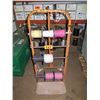 Image 1 : Hand Truck Wire Cart w /7 Spools of Misc. Cable