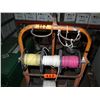Image 2 : Hand Truck Wire Cart w /7 Spools of Misc. Cable