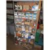 Image 2 : Metal Shelving w/Misc. Dimmer Switches, Wallplates (Stnls Steel, White, etc.)