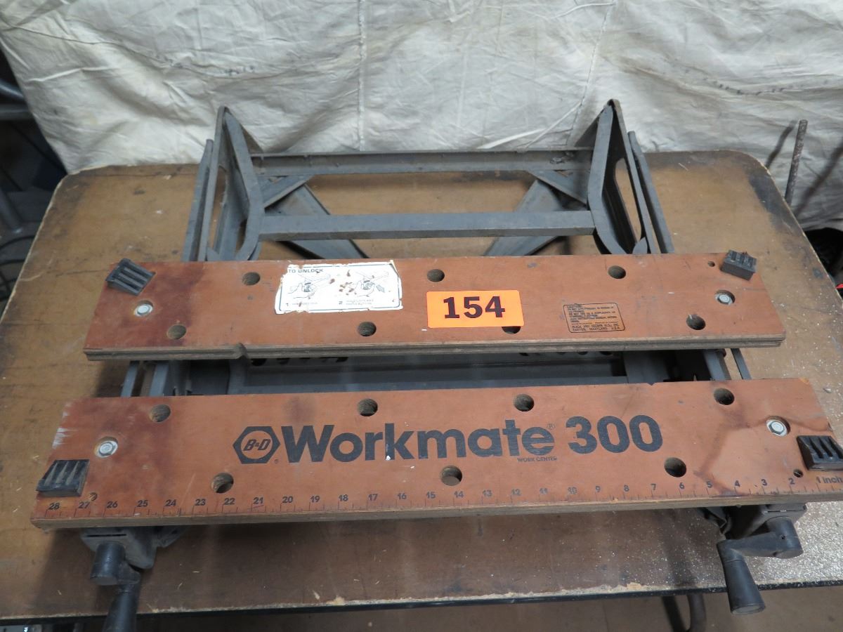 Fold Up Work Table Black And Decker Workmate 300 Oahu Auctions