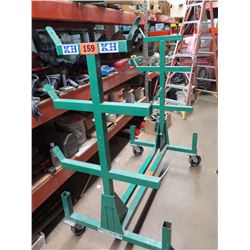Greenlee 668 Mobile Conduit and Pipe Rack w/603 Casters