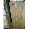 Image 1 : Tall HON Metal Filing Cabinet (52" X 18") - Beige