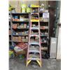 Image 1 : Two Werner Step Ladders (one 8-ft, one 6ft)